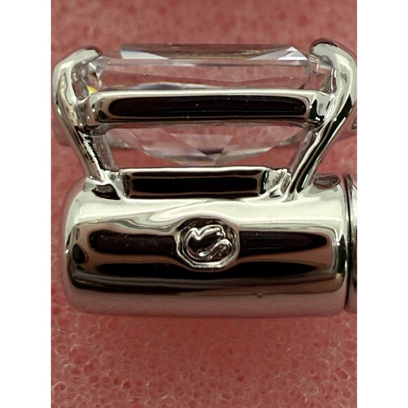 Swarovski Dangle Earrings Mesmera Mixed Cuts Crystal Rhodium Plated $150 New Tag - Picture 5 of 16